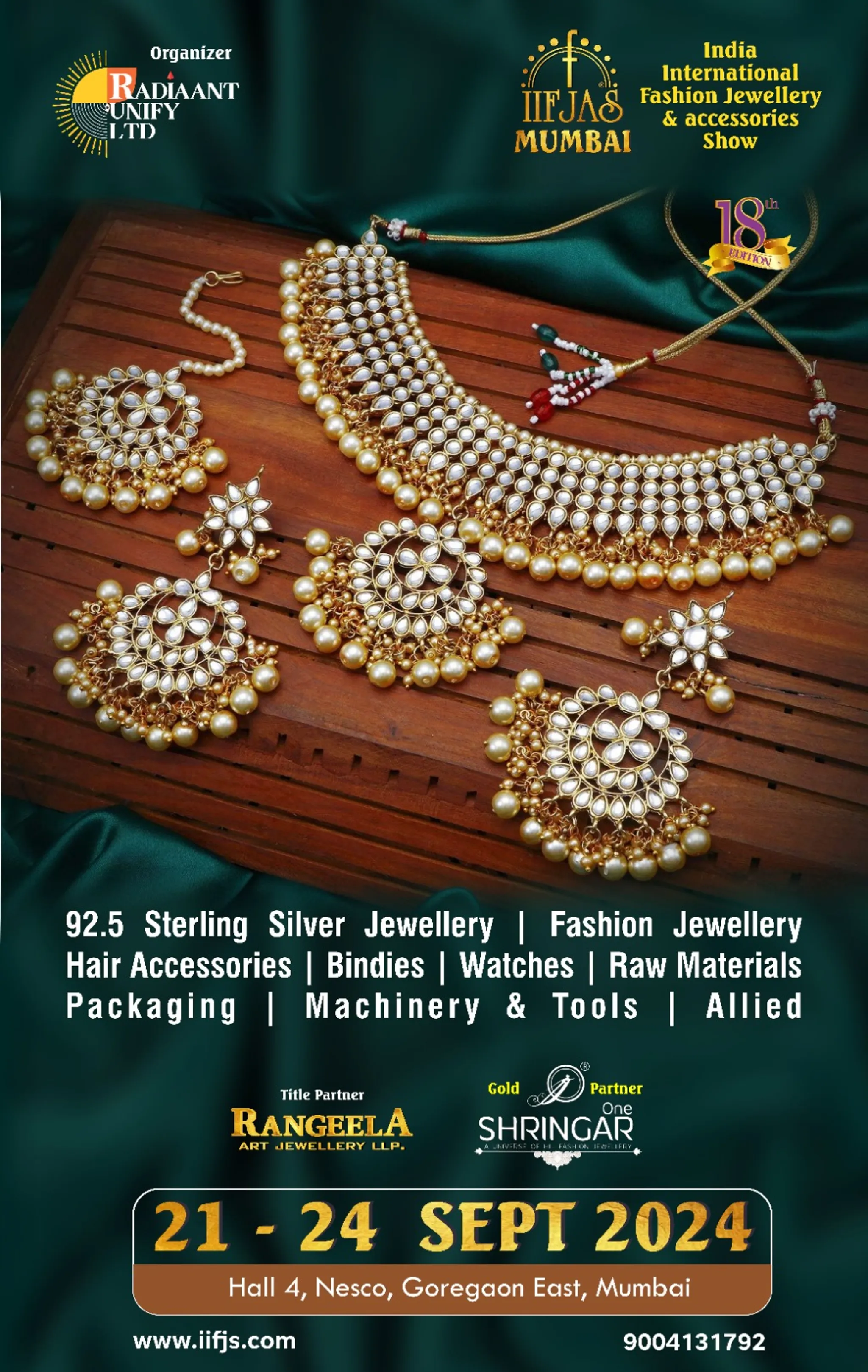 IIFJAS MUMBAI (India International Fashion Jewellery & Accessories Show)